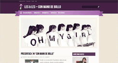 Desktop Screenshot of conmanodebollo.com