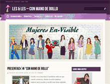 Tablet Screenshot of conmanodebollo.com